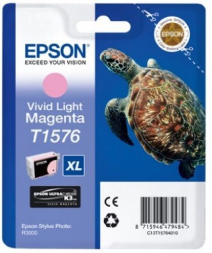 Epson T1576 Patron Light Magenta 26ml (eredeti)