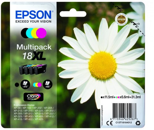 Epson T1816 Patron Multipack 18XL (Eredeti)