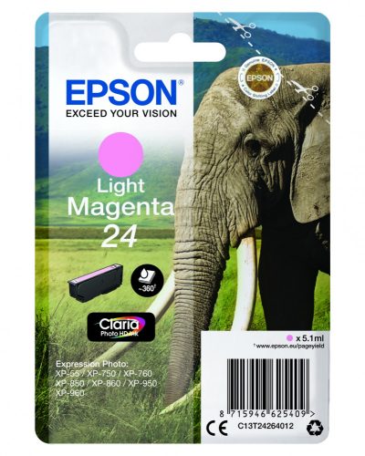 Epson T2426 Patron Light Magenta 5,1ml 24 (Eredeti)