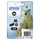 Epson T2631 Patron Photo Black 8,7ml 26XL (Eredeti)