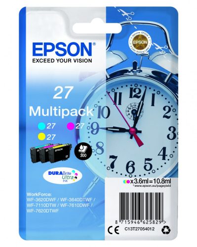Epson T2705 Tintapatron MultiPack 10,8ml No.27