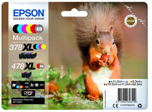 Epson T379D Patron Multipack 378XL   478XL (Eredeti)
