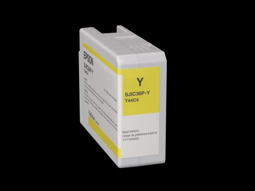 Epson SJIC36P(Y) C6500/C6000 Tintapatron Yellow 80ml