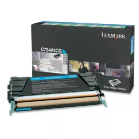 Lexmark C734/X734 toner cyan 6K (Eredeti)C734A1CG