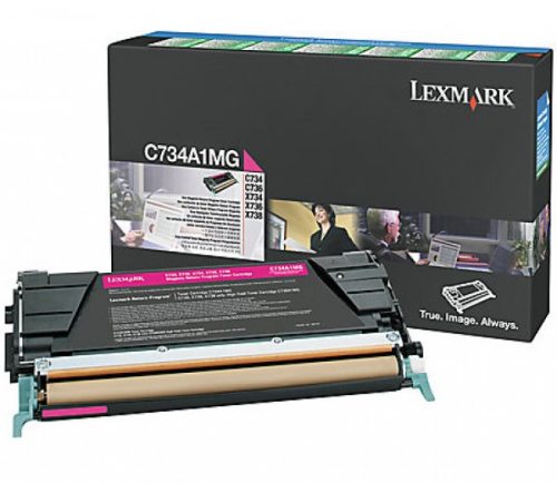 Lexmark C734/X734 toner Mag. 6K (Eredeti)C734A1MG