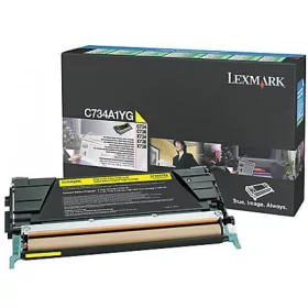 Lexmark C734/X734 toner Yellow 6K (Eredeti)C734A1YG