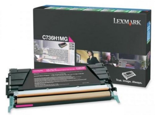 Lexmark C736,X736,738 toner magenta(Eredeti) C736H1MG