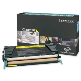 Lexmark C736,X736,738 toner yellow(Eredeti) C736H1YG