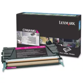 Lexmark C746,748 toner Magenta 7K (Eredeti) C746A1MG