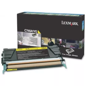 Lexmark C746,748 toner Yellow 7K (Eredeti)C746A1YG