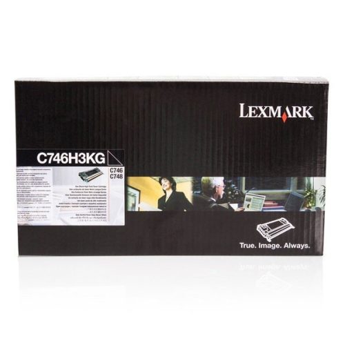Lexmark C74x Black Toner High Corporate(Eredeti)C746H3KG