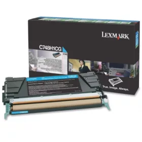 Lexmark C748H1CG toner Cyan 10K (Eredeti) C746,748