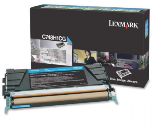 Lexmark C748H1CG toner Cyan 10K (Eredeti) C746,748