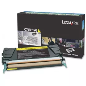 LexmarkC748H1YG toner Yellow 10K (Eredeti) C746,748