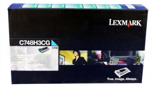 Lexmark C74x Cyan Toner High Corporate(Eredeti)C748H3CG