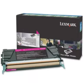 Lexmark C74x Magenta Toner High Corporate(Eredeti)C748H3MG
