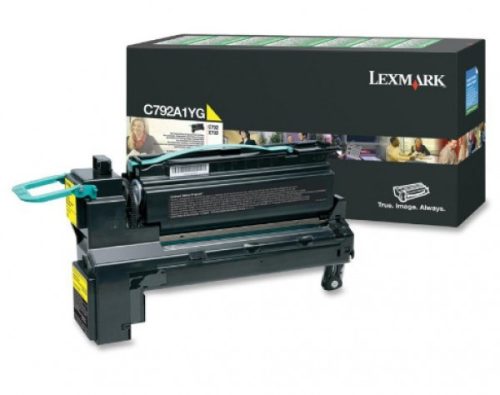 Lexmark C792,X792 toner Yellow 20K C792A1YG