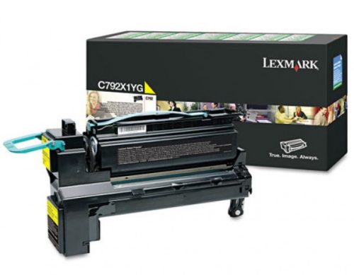 Lexmark C792 toner Yellow 20K C792X1YG