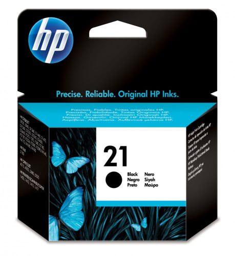 HP C9351AE Tintapatron Black 190 oldal kapacitás No.21