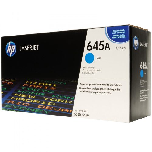 HP C9731A Toner Cyan 12k No.645A (Eredeti)*