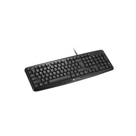   Billentyűzet, vezetékes, USB, HUN, CANYON "KB-1", fekete