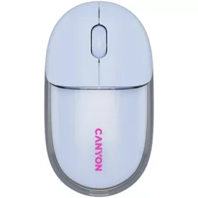   Egér, vezeték nélküli, dual-mode kapcsolat, optikai, CANYON "OnClick 24", kék