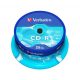 CD-R lemez, 700MB, 52x, 25 db, hengeren, VERBATIM "DataLife"