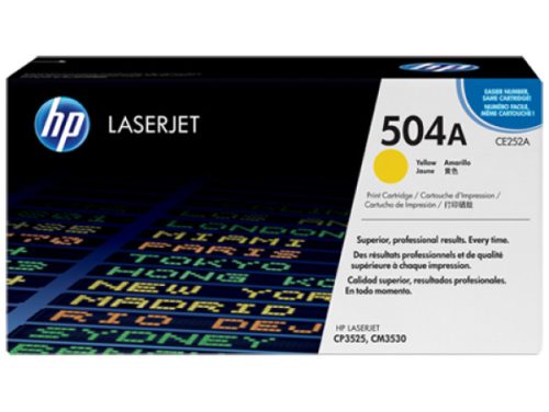 HP CE252A Cartridge Yellow No.504A 7k (CDH)