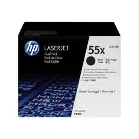 HP CE255XD Toner Dupla Black No.55XD (CDH)