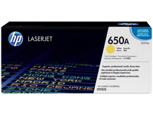 HP CE272A Toner Yellow 15k No.650A