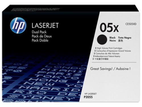 HP CE505XD Toner Black DUAL No.05XD (CDH)
