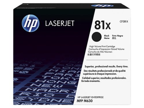 HP CF281X Toner Black 25k No.81X