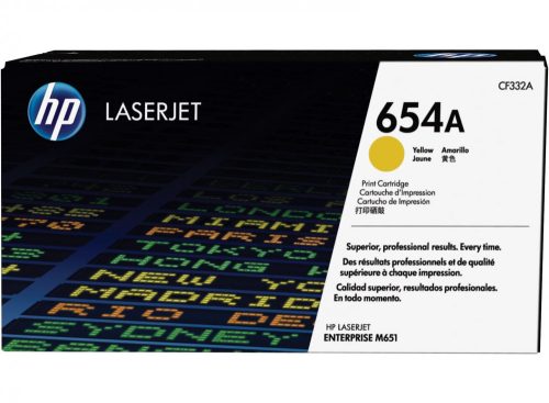 HP CF332A Toner Yellow 15k No.654A