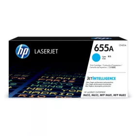 HP CF451A Toner Cyan 10.500 oldal kapacitás No.655A