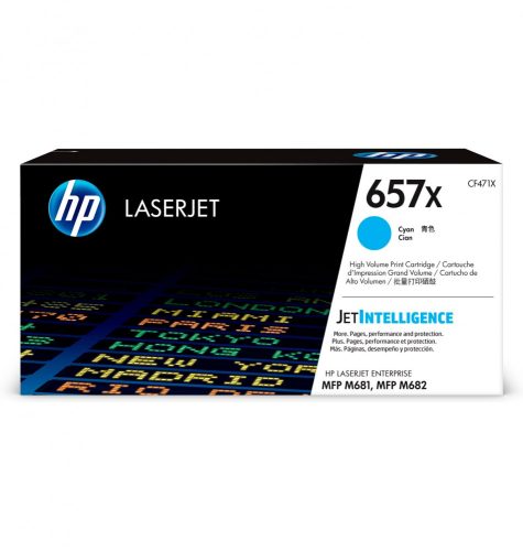 HP CF471X Toner Cyan 23k No.657X /orig./