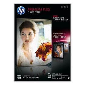   HP A/4 Prémium Plus Félfényes Fotópapír 20lap 300g (CDH)