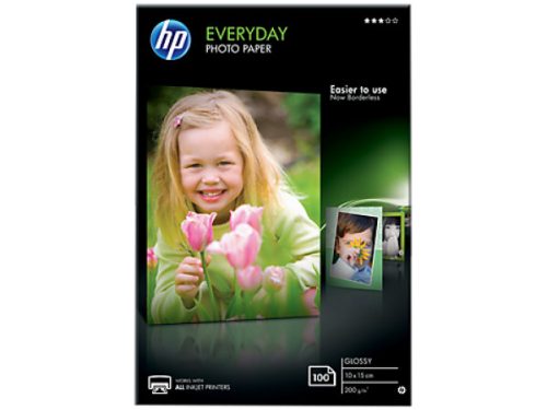 HP 10X15 Fényes Fotópapír 100lap 200g (CDH)