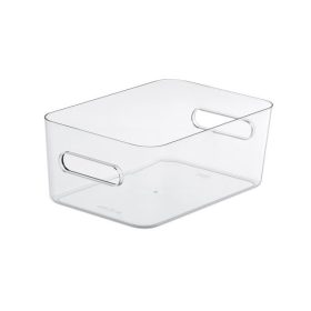   Műanyag tárolódoboz, 5,3 liter, SMARTSTORE "Compact Clear M", átlátszó