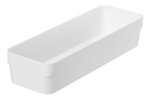 Fiókrendező, 30x6x10 cm, SMARTSTORE "Compact", fehér