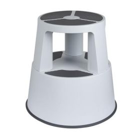 Gurulós polipropilén zsámoly, WEDO, világosszürke