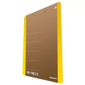   Felírótábla, karton, A4, DONAU "Life", neon sárga