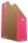 Iratpapucs, karton, 80 mm, DONAU "Life", neon rózsaszín