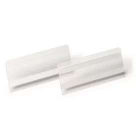   Logisztikai zseb, 150x67 mm, fekvő, DURABLE, öntapadó csíkkal, átlátszó