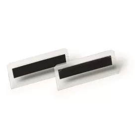   Logisztikai zseb, 100x38 mm, fekvő, DURABLE, mágneses, átlátszó