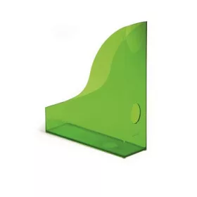   Iratpapucs, műanyag, 73 mm, DURABLE, "Basic", világoszöld