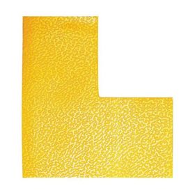   Padlójelölő matrica, 100 mm,  DURABLE "L", sárga