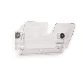   Prospektustartó, fali, fekvő, A4, mágneses, DURABLE "FLEXIPLUS", áttetsző