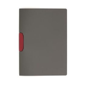   Gyorsfűző, klipes, A4, DURABLE "DURASWING® COLOR 30", piros