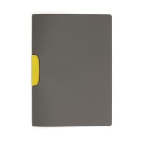   Gyorsfűző, klipes, A4, DURABLE "DURASWING® COLOR 30", sárga