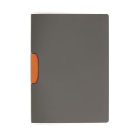   Gyorsfűző, klipes, A4, DURABLE "DURASWING® COLOR 30", narancssárga